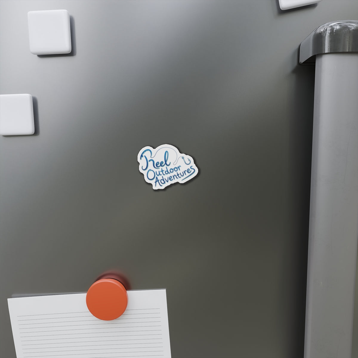 Reel Outdoor Adventures Sticker Magnet