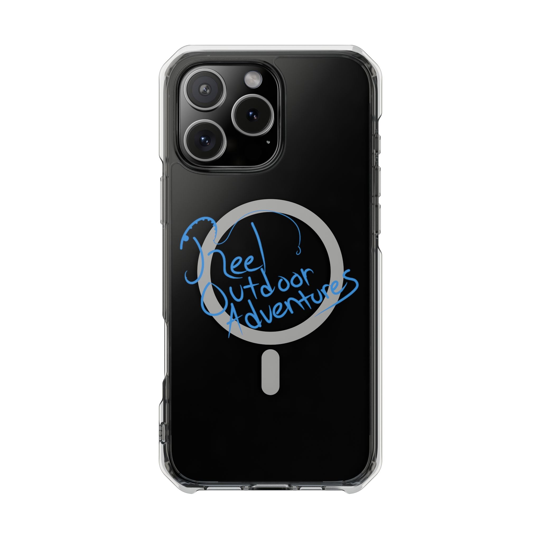 Reel Outdoor Adventures Clear Magnetic Phone Case