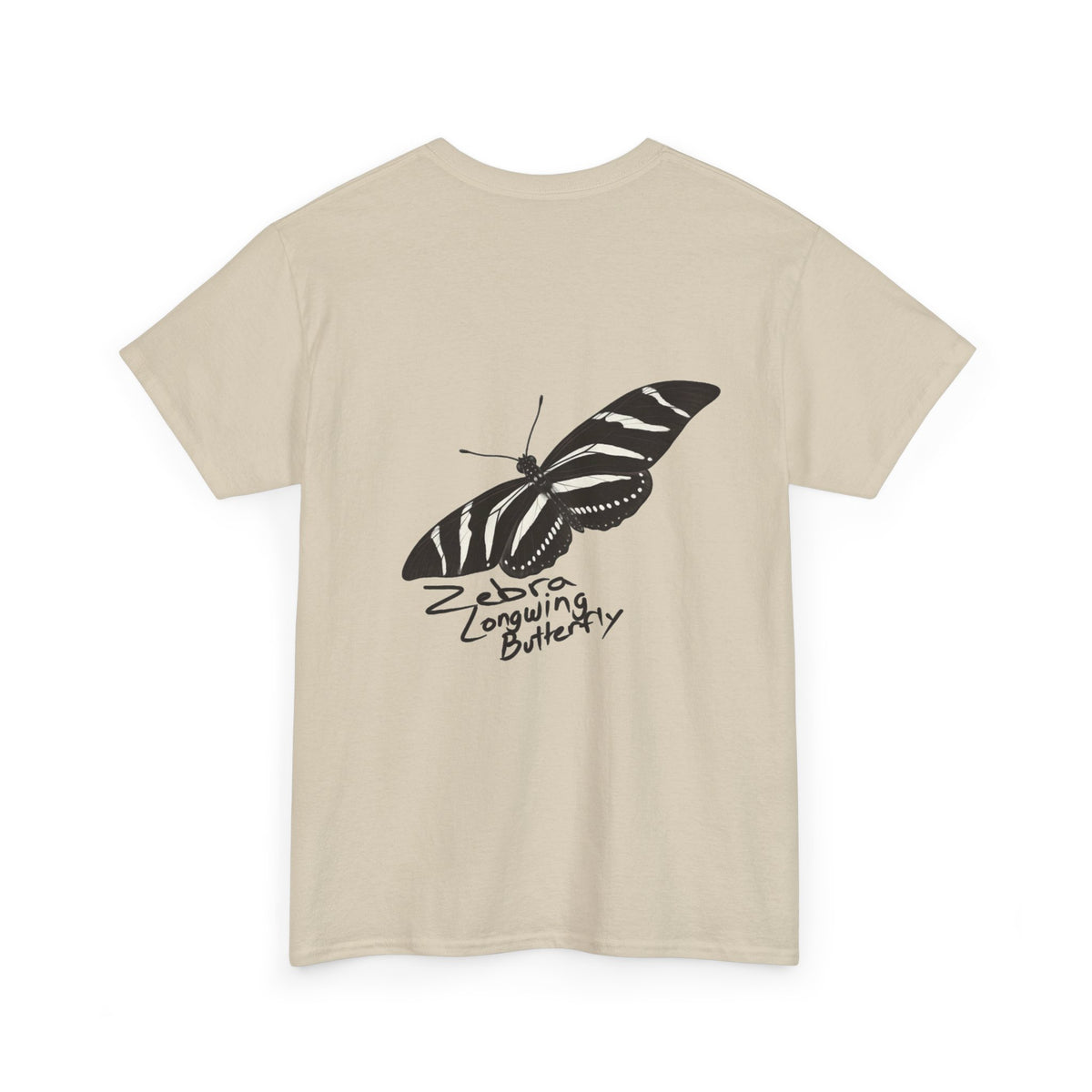 Zebra Longwing Butterfly Unisex Cotton T Shirt