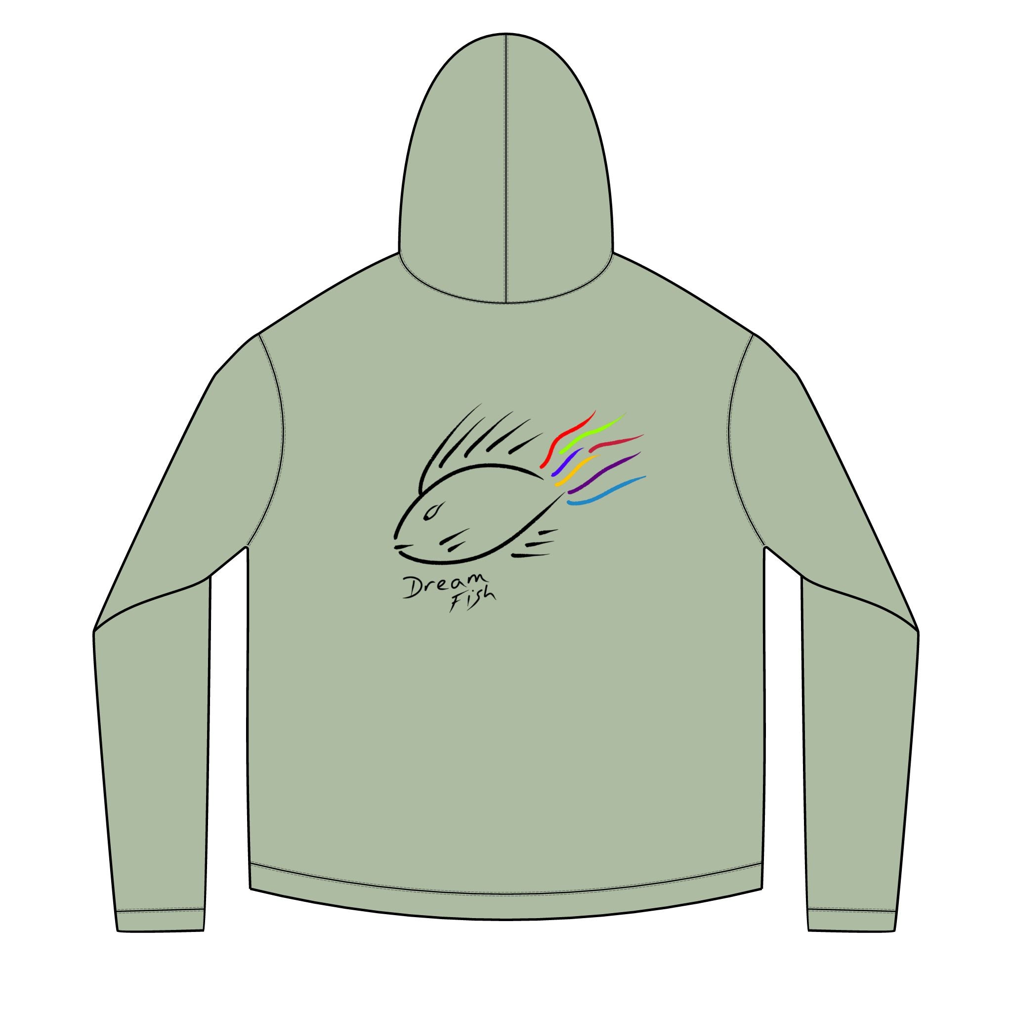 Reel Outdoor Adventures Solar Dream Fish Hoodie