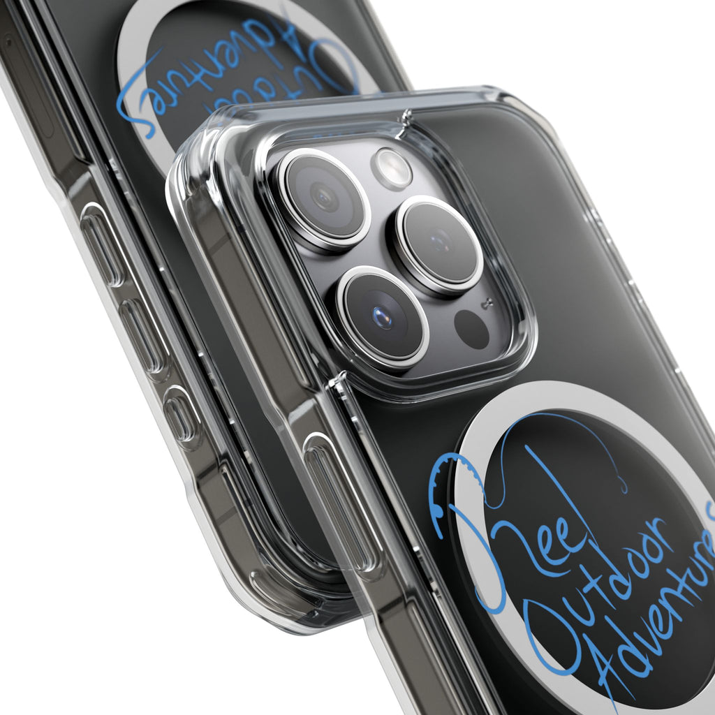 Reel Outdoor Adventures Clear Magnetic Phone Case