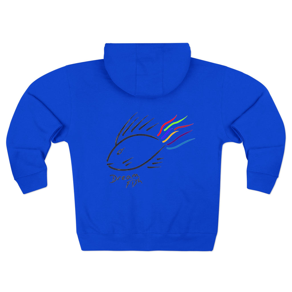1st Edition "Dream Fish" Unisex Zip Hoodie