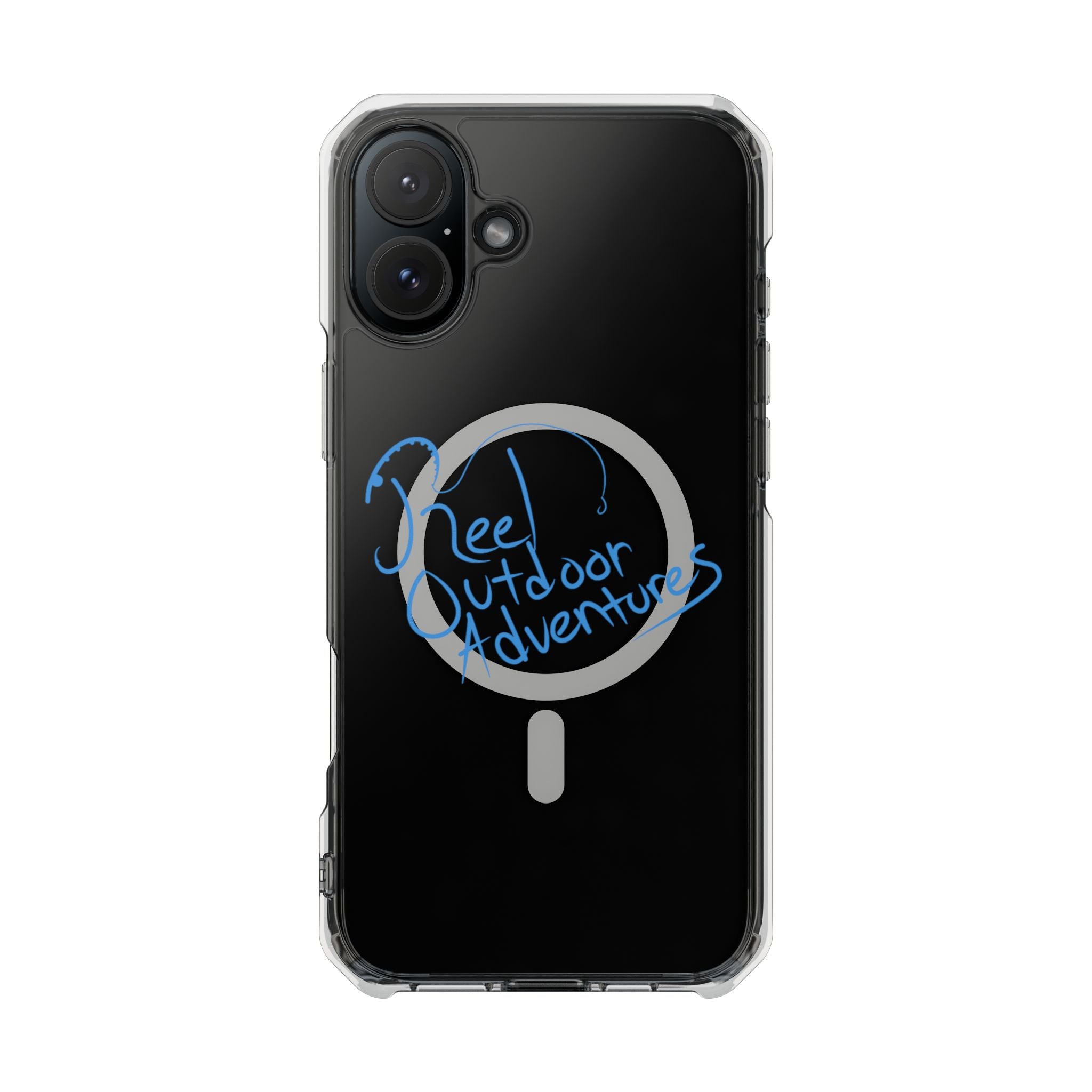 Reel Outdoor Adventures Clear Magnetic Phone Case
