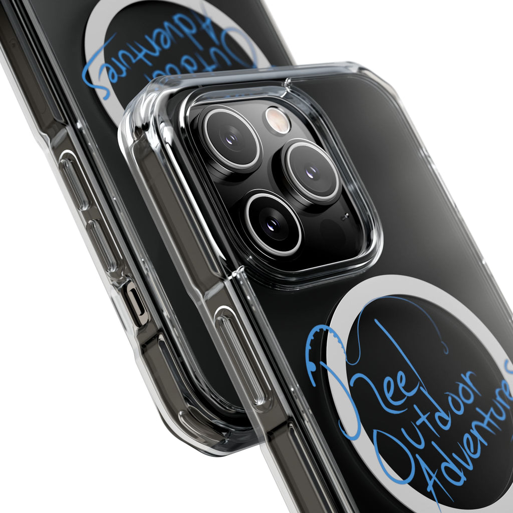Reel Outdoor Adventures Clear Magnetic Phone Case