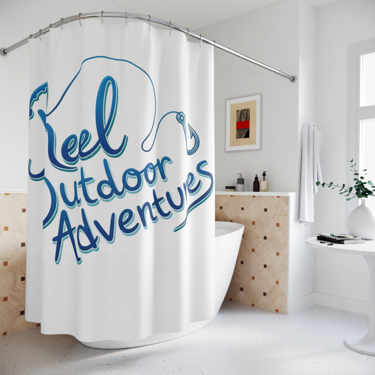 Reel Outdoor Adventures Shower Curtains