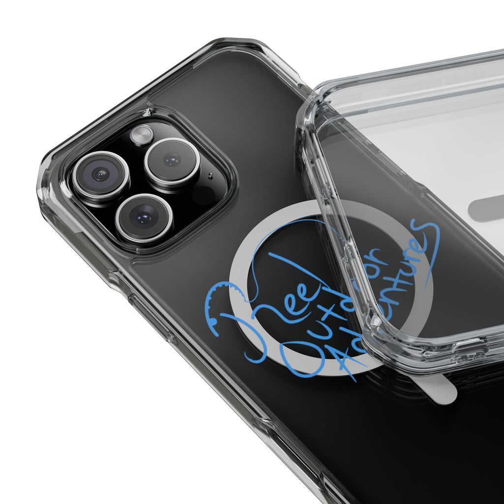 Reel Outdoor Adventures Clear Magnetic Phone Case