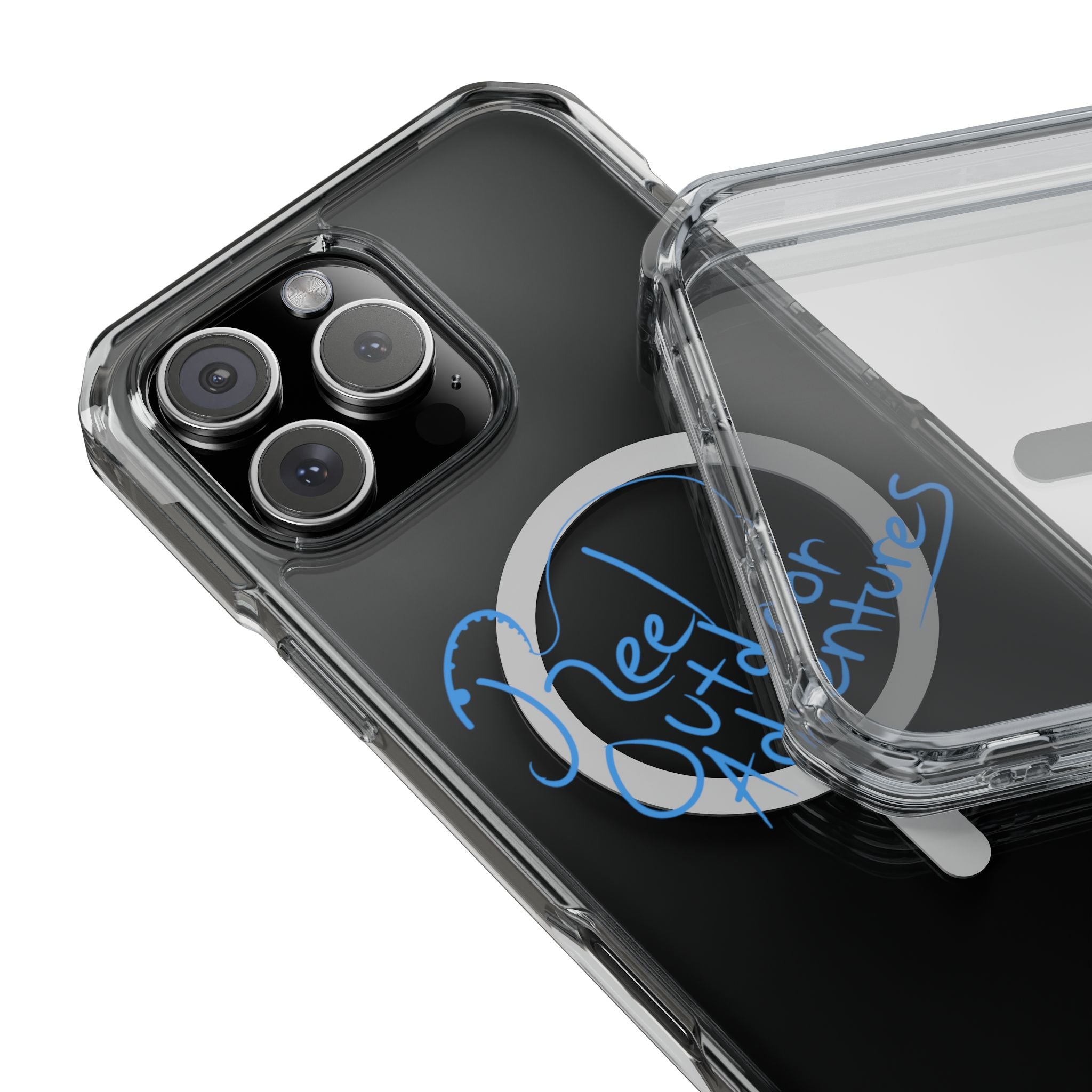 Reel Outdoor Adventures Clear Magnetic Phone Case