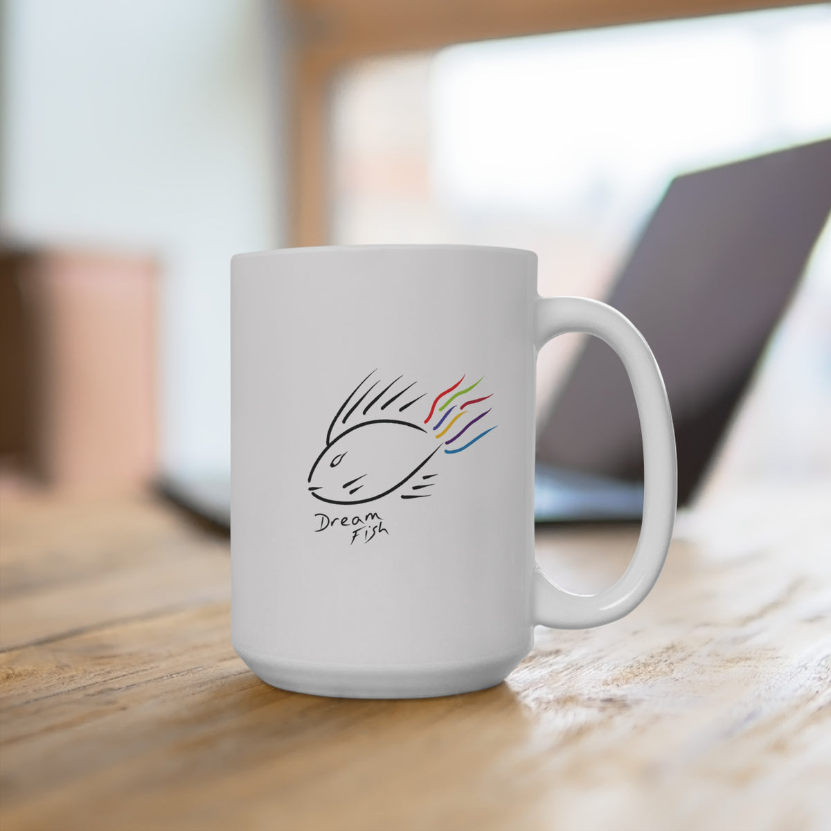 Dream Fish 15oz Ceramic Mug