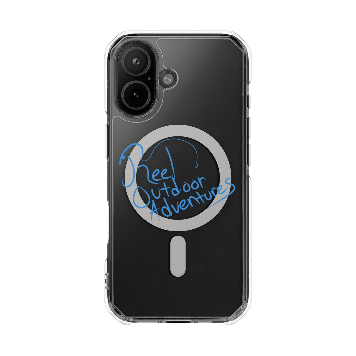 Reel Outdoor Adventures Clear Magnetic Phone Case