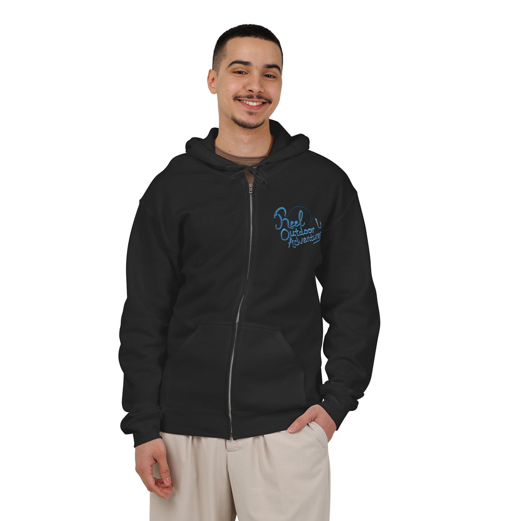 Green Snook Unisex Full Zip Hoodie