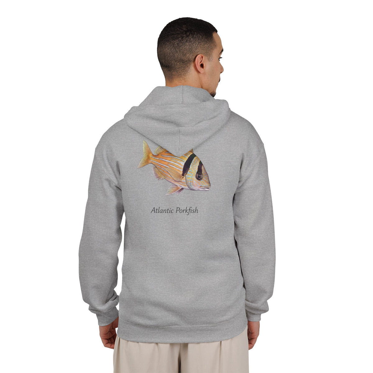 Atlantic Porkfish Unisex Full Zip Hooded Sweatshirt