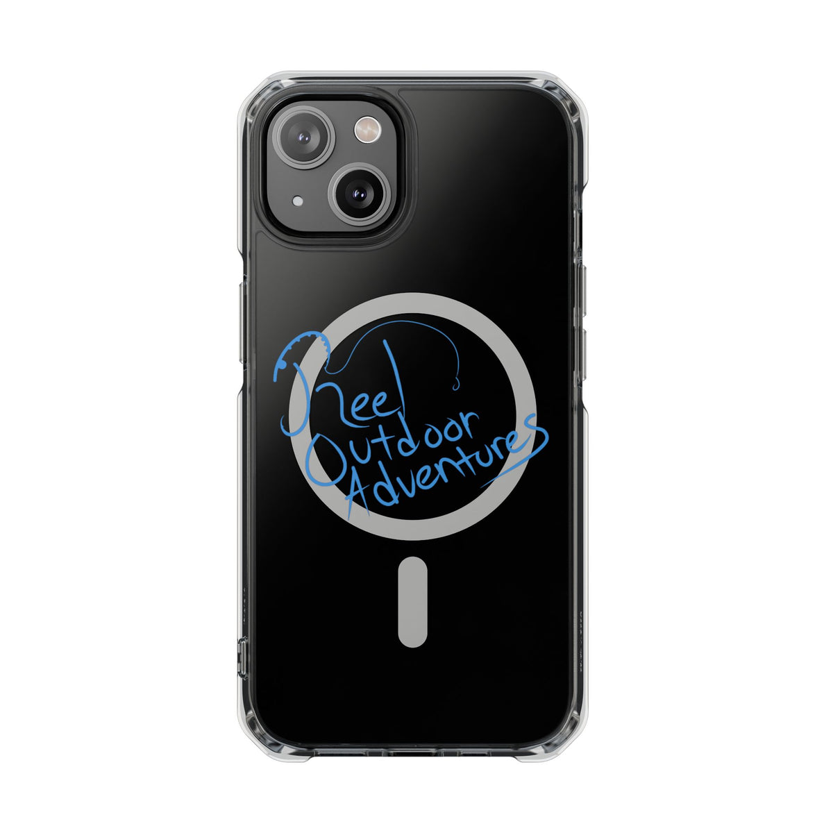 Reel Outdoor Adventures Clear Magnetic Phone Case